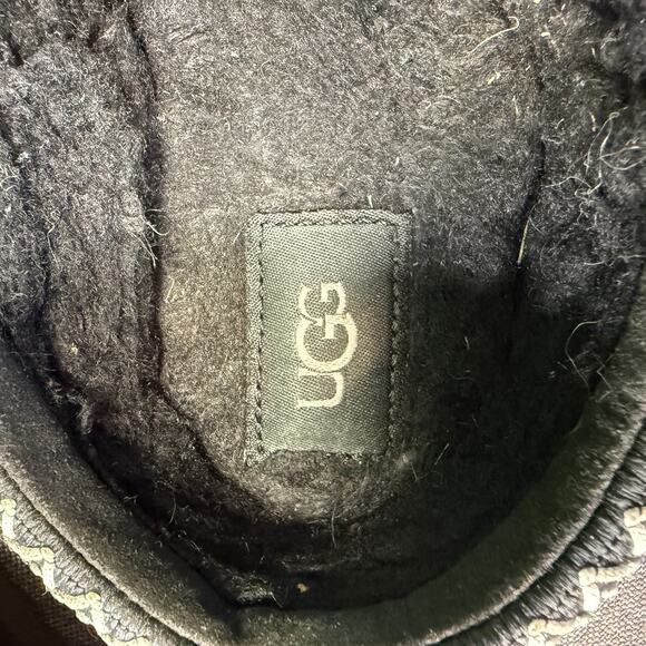 UGG Tasman Black Slippers Slides Womens Size US 7.5-8 - Picture 5 of 7